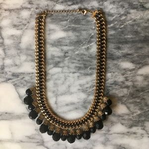 Black & Gold Statement Necklace